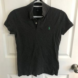 Ralph Lauren Classic Gray Polo Shirt